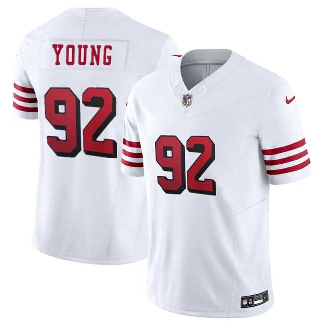 Men & Women & Youth San Francisco 49ers #92 Chase Young New White 2023 F.U.S.E. Limited Jersey->san francisco 49ers->NFL Jersey